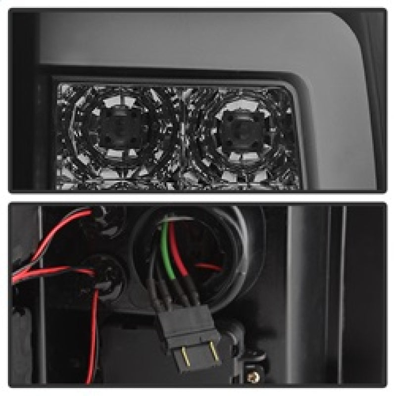 Spyder 07-13 Silverado (Will Not Work w/2010 921 Bulb)V3 Tail Lights Blk Smk ALT-YD-CS07V3-LBLED-BSM 5084095 5084095 Photo - Unmounted