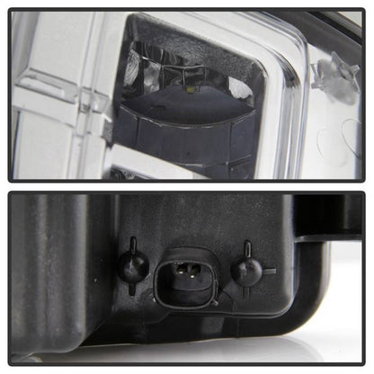 Spyder 16-18 Chevy Silverado 1500 OEM Style Full LED Fog Light w/Switch - Clear (FL-CSIL16-LED-C) 9043215 9043215 Photo - Unmounted