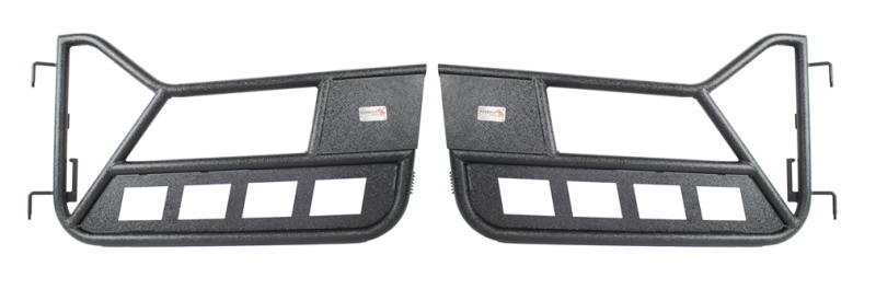 Fishbone Offroad 97-06 Jeep Wrangler TJ Front Tube Doors - Black Textured Powdercoat Steel FB24077 FB24077 Photo - Primary