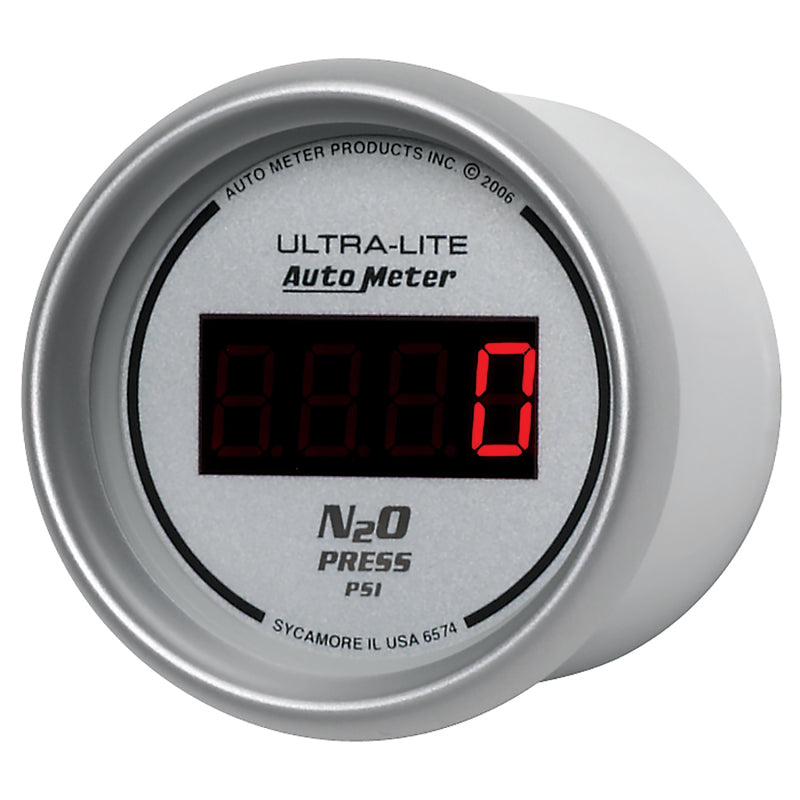 Autometer 2-1/16" Nitrous Pressure, 0-1600 Psi, Ultra-Lite Digital 6574 User 2