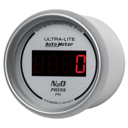 Autometer 2-1/16" Nitrous Pressure, 0-1600 Psi, Ultra-Lite Digital 6574 User 2