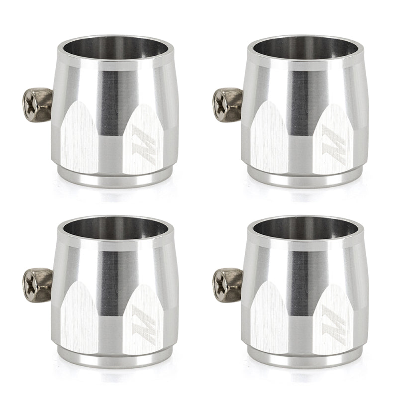 Mishimoto Aluminum -8AN Hex Finishers - Silver MMHXF-08-4-SL MMHXF-08-4-SL Photo - Primary