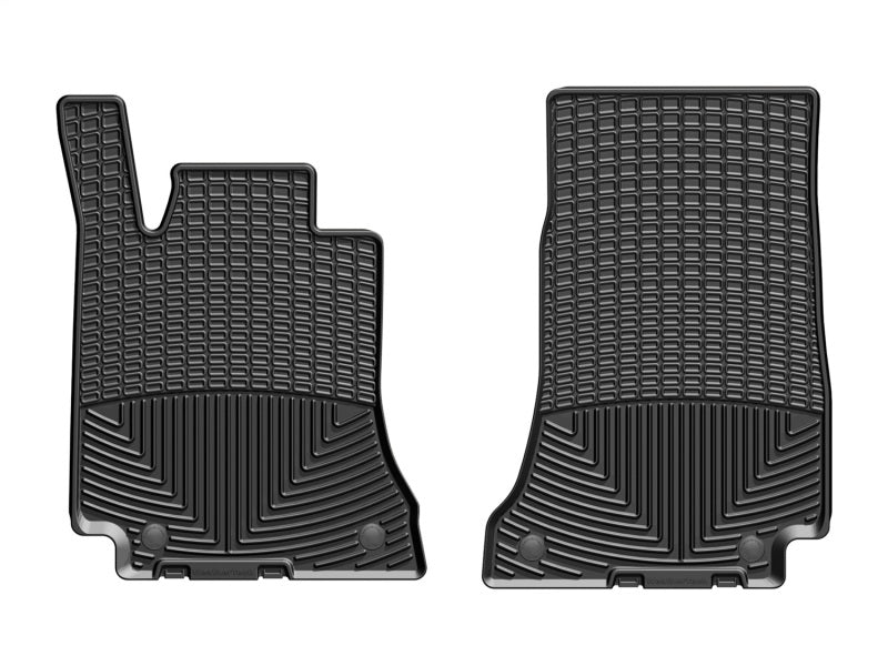 WeatherTech 2015+ Mercedes-Benz C-Class Sedan/Coupe/Cabriolet Front Rubber Mats - Black W429 W429 Photo - Unmounted