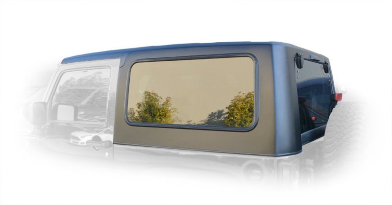 DV8 Offroad 07-18 Jeep Wrangler JK 2 Piece Square Back Hard Top (2 Door) HT07SB22 HT07SB22 Photo - Primary