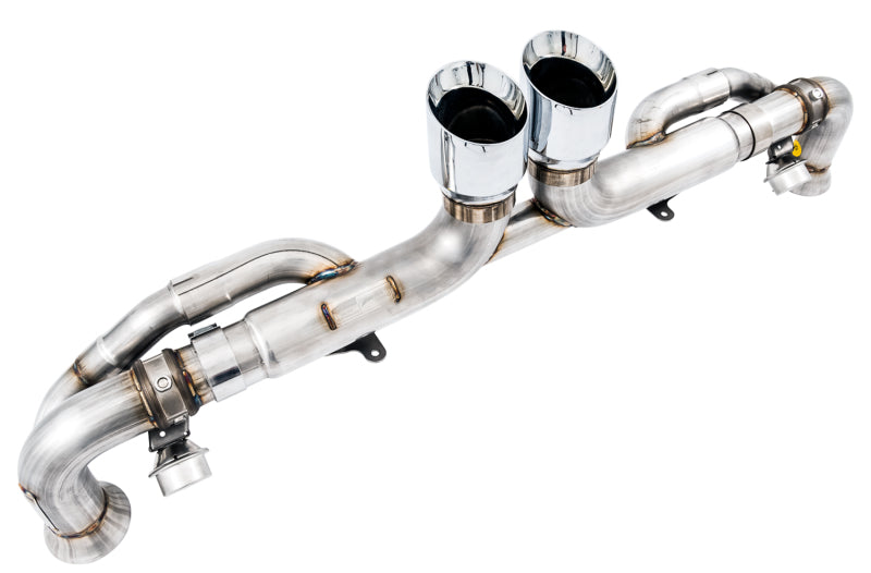 AWE Tuning Porsche 991 GT3 / RS SwitchPath Exhaust - Chrome Silver Tips 3025-32016 3025-32016 Photo - out of package