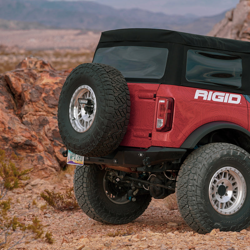 Rigid Industries 2021+ Ford Bronco Rear Chase Pod Light Kit 46727 46727 Photo - Mounted