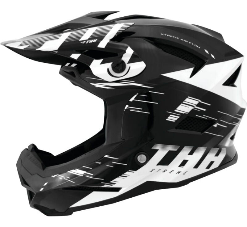 THH Helmets T-42 Bmx Xtreme Mt Blkwht Xs 647912 647912 Photo - Primary