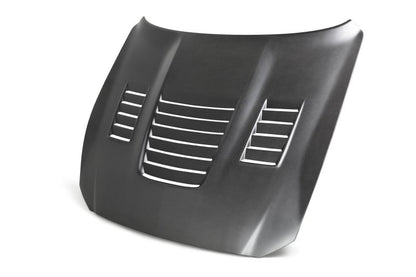Anderson Composites 15-19 Ford Mustang Shelby GT350 Type-CR Double Sided Carbon Fiber Hood AC-HD15FDMU350-CR-DRY AC-HD15FDMU350-CR-DRY Photo - Primary