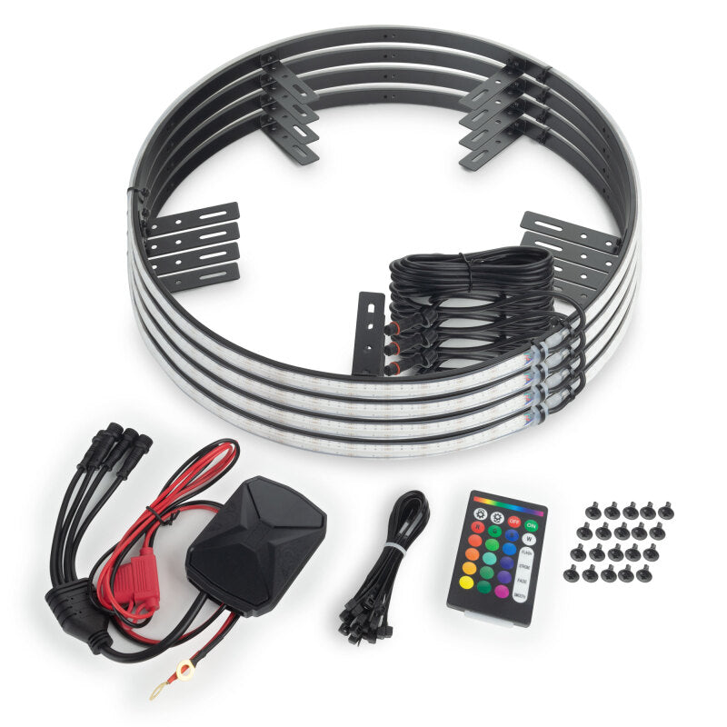 ORACLE Lighting LED Illuminated Wheel Rings 16.5in PLASMA ColorSHIFT w/BC2 Bluetooth Controller 4238-BC2 4238-BC2 Photo - Primary