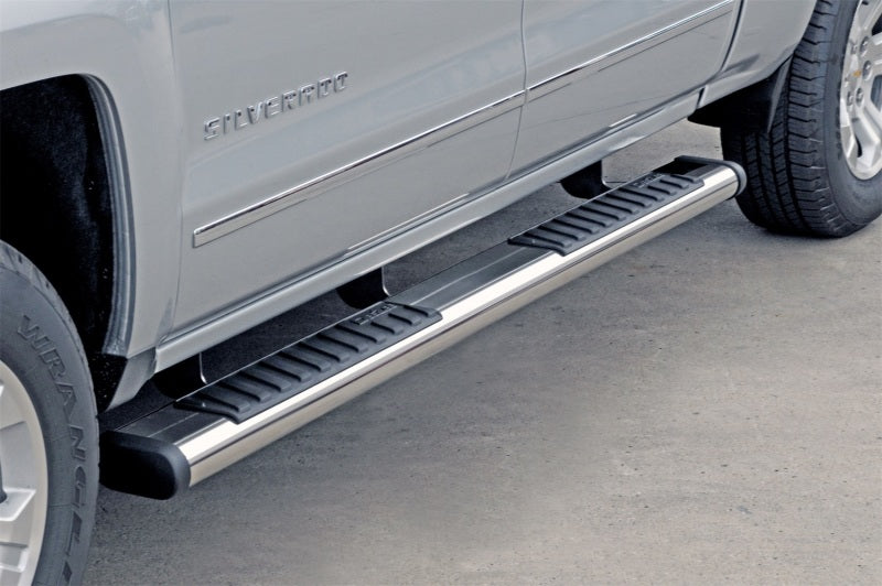 Dee Zee Deezee 99-23 Chevrolet/GMC/Dodge/Ford Full Size Truck Tubes - 6In Oval - Stainless Steel (RegCab) DZ16103 DZ16103 Photo - Mounted