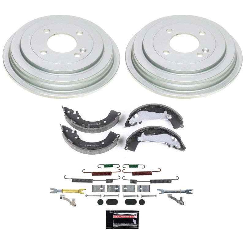 PowerStop Power Stop 13-17 Hyundai Accent Rear Autospecialty Drum Kit KOE15476DK KOE15476DK Photo - Primary