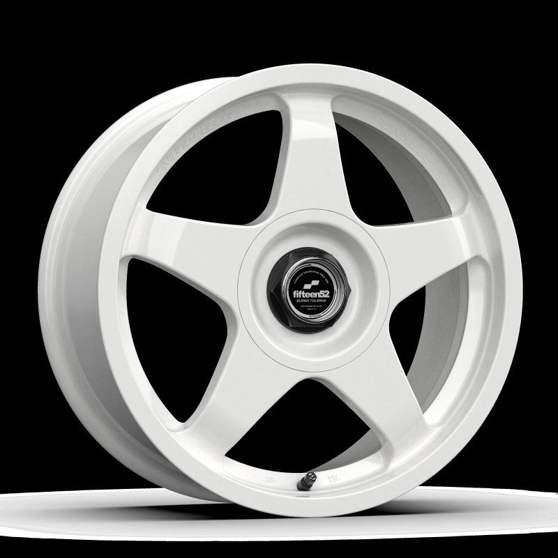 fifteen52 Chicane 17x7.5 4x100/4x108 42mm ET 73.1mm Center Bore Rally White Wheel STCRW-77540+42