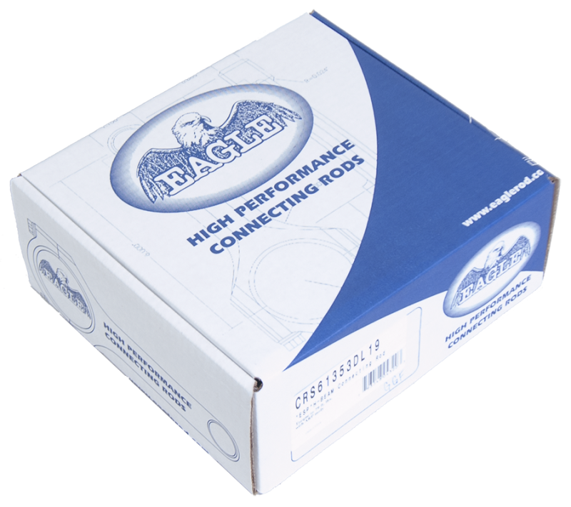 Eagle Chevrolet Big Block H-Beam Connecting Rods (Set of 8) CRS61353DL19 CRS61353DL19 Photo - in package