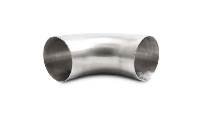 Vibrant 4.0in OD 5.91in Tangent Length T304 SS 90 Deg Mandrel Bend w/Extended Leg Length 13356 13356 Photo - Primary