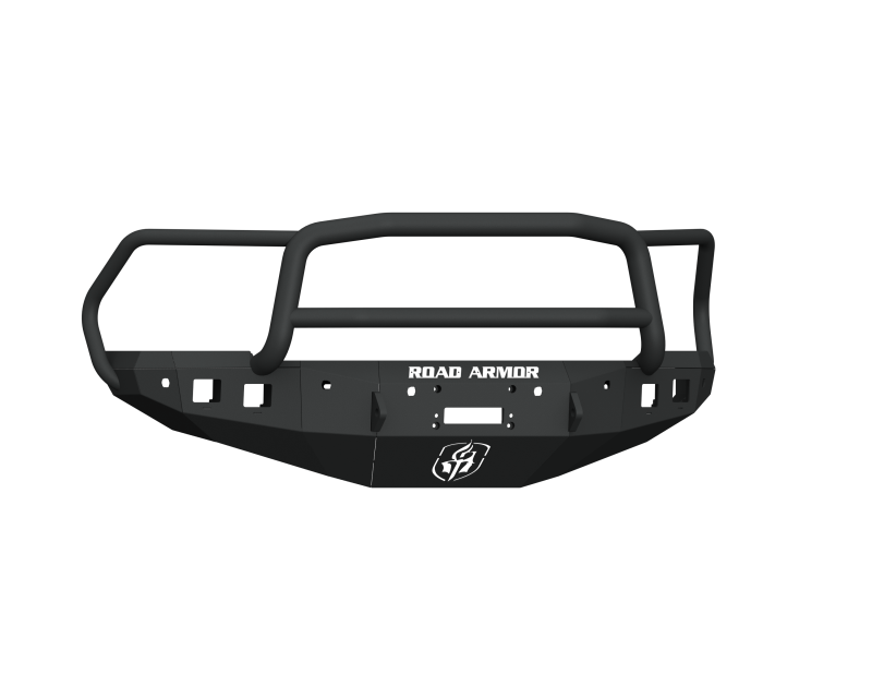 Road Armor 16-18 Ram 2500 Stealth Front Winch Bumper w/Lonestar Guard/6 Sensor Holes - Tex Blk 4162F5B 4162F5B Photo - Primary