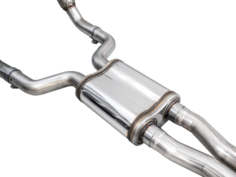 AWE Tuning 21-23 Audi C8 RS6/RS7 SwitchPath Cat-back Exhaust - Diamond Black Tips 3025-33776 3025-33776 Photo - out of package