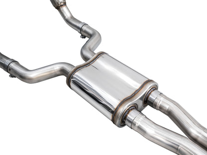 AWE Tuning 21-23 Audi C8 RS6/RS7 SwitchPath Cat-back Exhaust - Diamond Black Tips 3025-33776 3025-33776 Photo - out of package