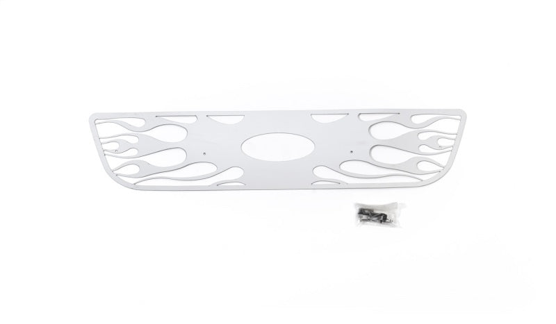 Putco 99-03 Ford F-150 (Honeycomb Grille) w/ Logo CutOut Flaming Inferno Stainless Steel Grille 89104 89104 Photo - Primary