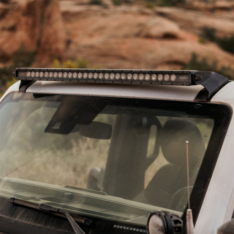 Ford Racing 2021+ Ford Bronco 40in Rigid Roof Mounted Off-Road LED Light Bar Kit M-15200K-BRL M-15200K-BRL Photo - Mounted