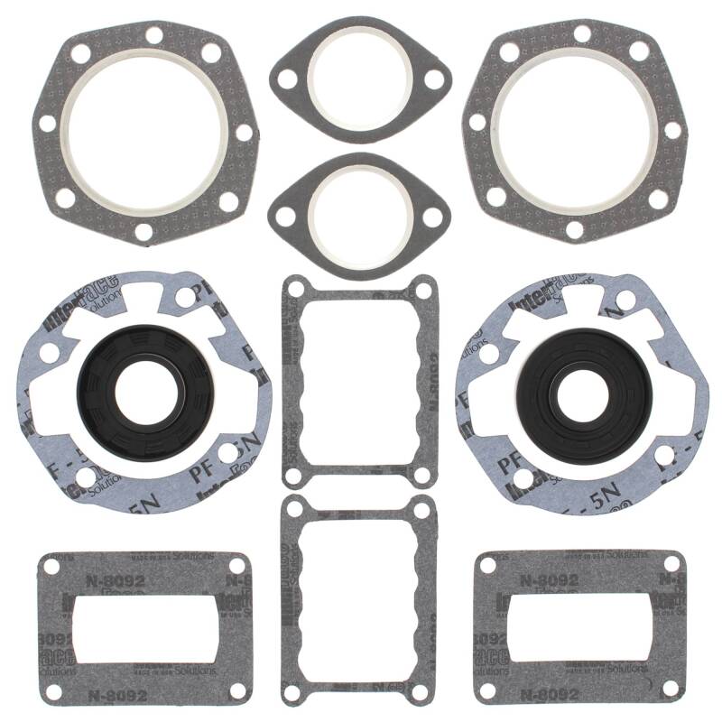 Vertex Pistons Vertex Gaskets  Ccw kioritz KEC 440 Reed Valve 22 Late FC/2 Complete Gasket Kit w/ Oil Seals 711089 711089 Photo - Primary