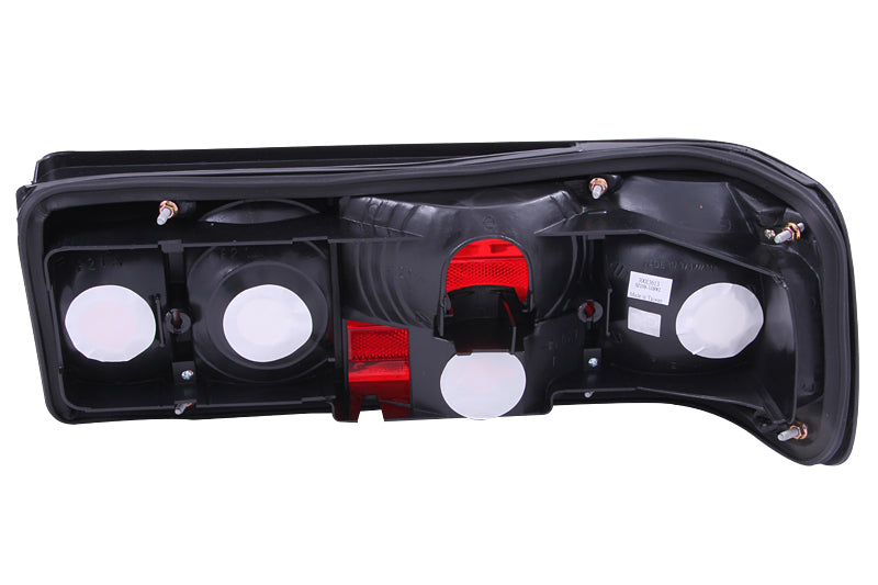 Anzo 1986-1991 Mercedes Benz S Class W126 Tail lights Red/Clear 221132 Photo - Unmounted