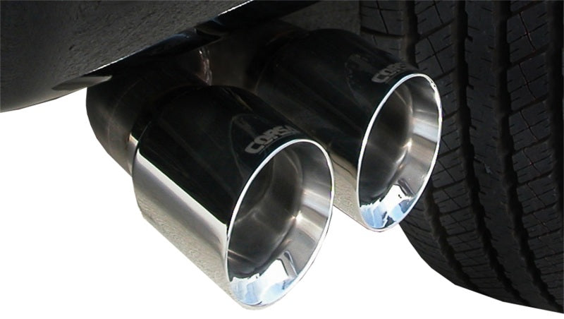 Corsa Performance 07-08 Chevrolet Suburban 1500 5.3L V8 Polished Sport Cat-Back Exhaust 14246 Photo - Mounted