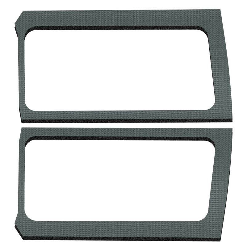 DEI 2019+ Jeep Wrangler JL 2DR Side Window Kit - Gray 50269 50269 Photo - Primary