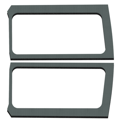 DEI 2019+ Jeep Wrangler JL 2DR Side Window Kit - Gray 50269 50269 Photo - Primary