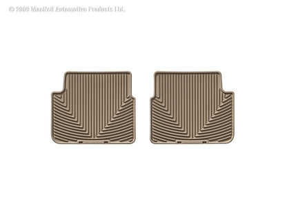 WeatherTech 09-13 Toyota Corolla Rear Rubber Mats - Tan W80TN W80TN Photo - Primary