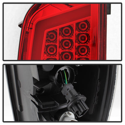 SPYDER xTune 16-18 Toyota Tacoma Light Bar LED Tail Lights - Chrome (ALT-JH-TTA16-LBLED-C) 9041709 9041709 Photo - Unmounted