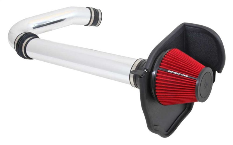 Spectre 11-17 Challenger/Charger 3.6L Air Intake Kit - Polished w/Red Filter 9028 9028 Photo - Primary