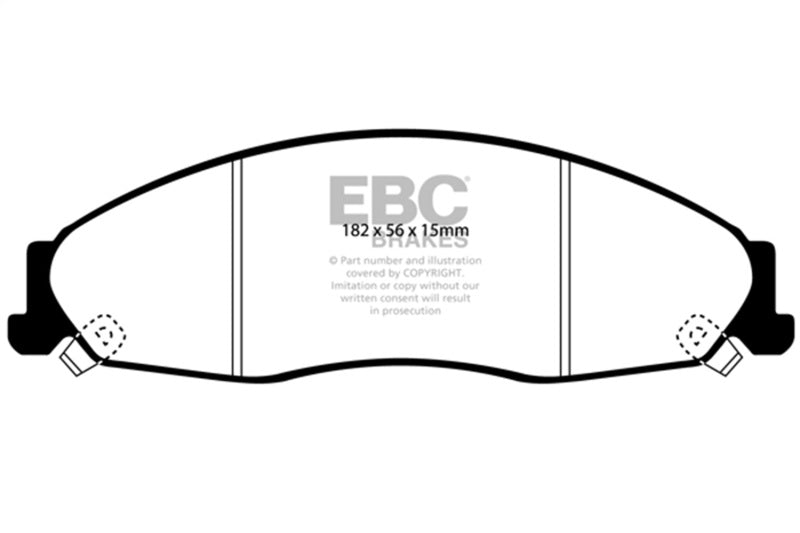 EBC Disc Brake Pad Set DP21645 Photo - Primary
