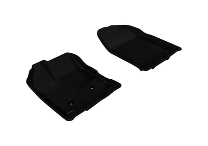 3D MAXpider 2007-2014 Ford Edge Kagu 1st Row Floormat - Black L1FR02011509 L1FR02011509 Photo - Primary