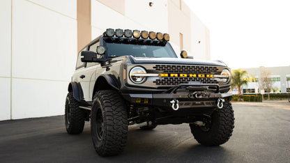 DV8 Offroad 21-23 Ford Bronco Spec Series Front Bumper FBBR-05 FBBR-05 Photo - Unmounted