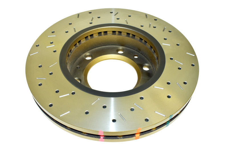 DBA 2010+ Ford Ranger 4000 XS Cross-Drilled & Slotted Series Front Rotor 42132XS 42132XS Photo - out of package