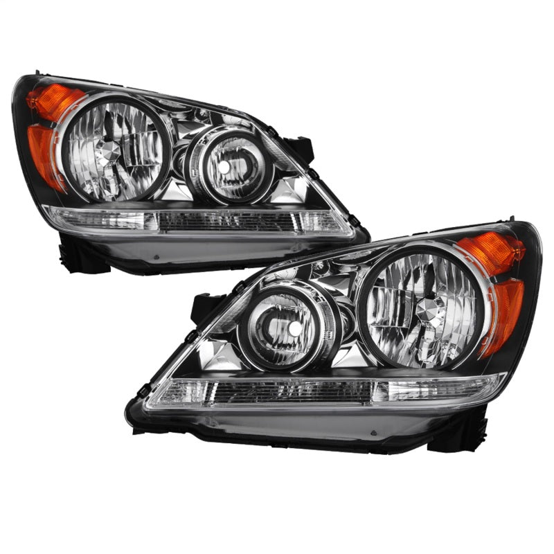 SPYDER xTune 08-10 Honda Odyssey OEM Style Headlights - Black (HD-JH-HODY08-OE-BK) 9042737 9042737 Photo - Primary