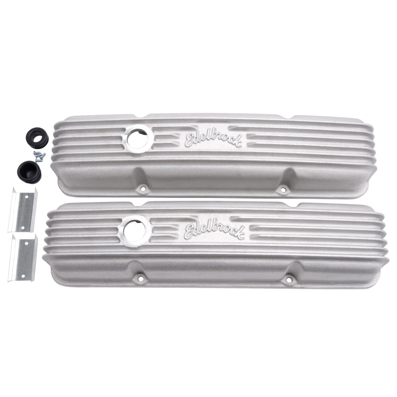 Edelbrock Valve Cover, Classic Series, Chevrolet, 1959-1986 262-400 CID V8 41439 Photo - Primary