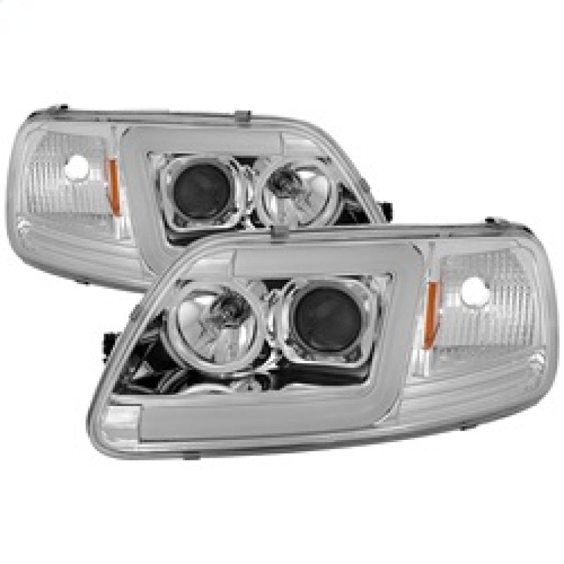 Spyder 97-03 Ford F-150 (After 6/1997) V2 Proj Headlights DRL LED - Chrm (PRO-YD-FF15097V2-LB-C) 5084644 5084644 Photo - Primary