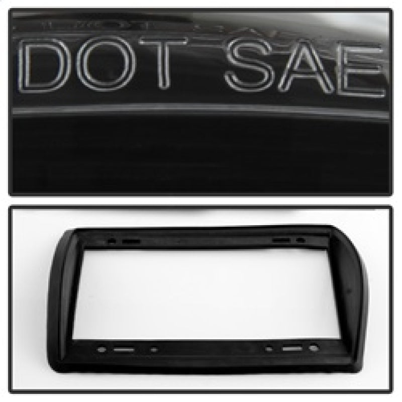 Spyder Ford Excursion 00-06/Econoline 150/250/350/450/550 95-06 Euro Tail Lights Blk ALT-YD-FEC00-BK 5002914 5002914 Photo - Unmounted