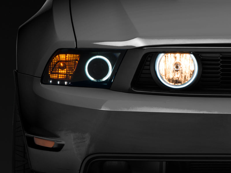 Raxiom 05-12 Ford Mustang GT LED Halo Fog Lights (Smoked) 49134 49134 Photo - Primary