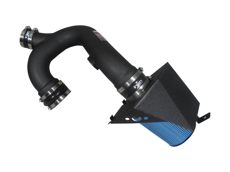 Injen Wrinkle Black Short Ram Intake 12-13 Ford F-150 V6 3.5L Eco Boost En PF9012WB Photo - Primary