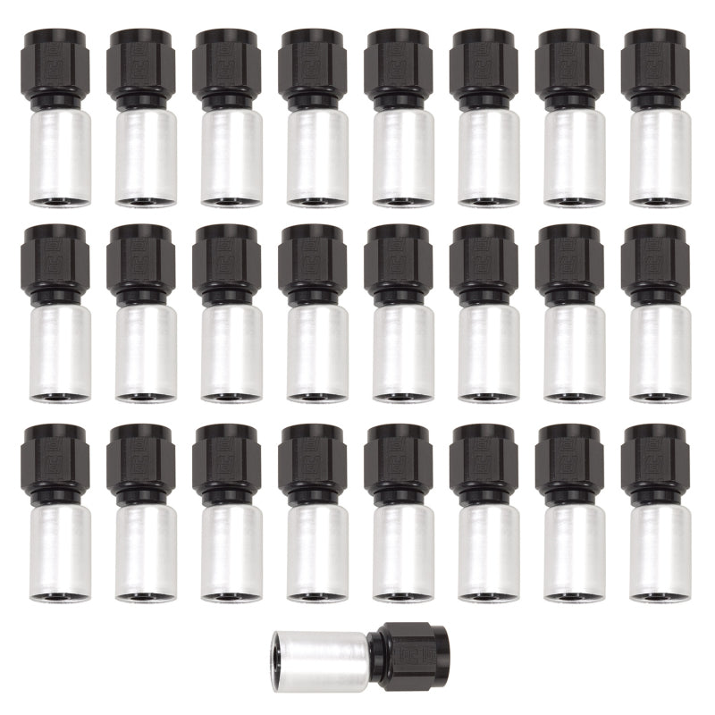 Russell Performance -8 AN Proclassic Crimp Straight End (O.D. 0.700) (Qty. 25) 610528 610528 Photo - Primary