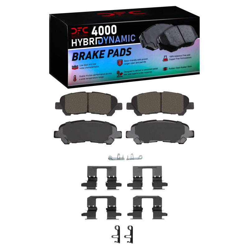 DFC DFC 4000 HybriDynamic Brake Pads Brakes, Rotors & Pads Brake Pads - OE main image