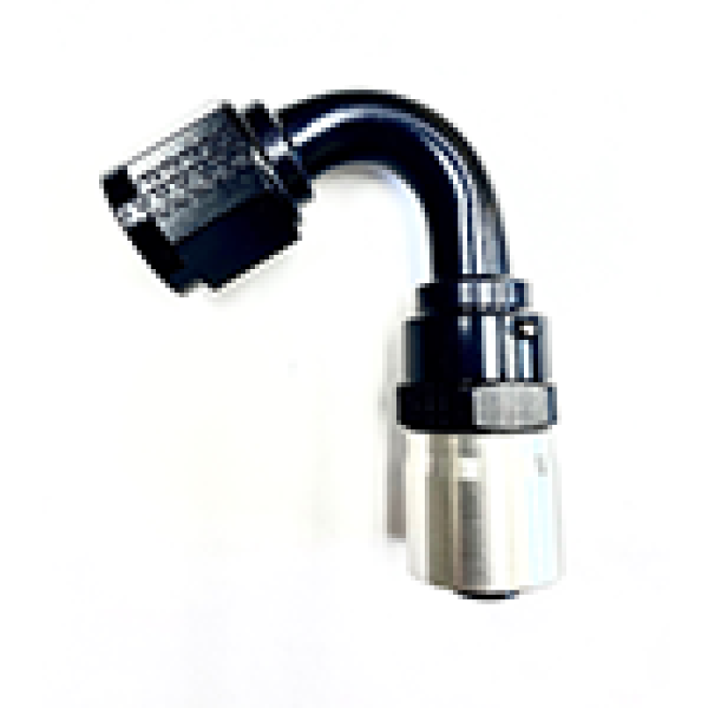 Fragola -10AN Male Rad. Fitting x 120 Degree Sport Crimp Hose End 3112010-RAD 3112010-RAD Photo - Primary