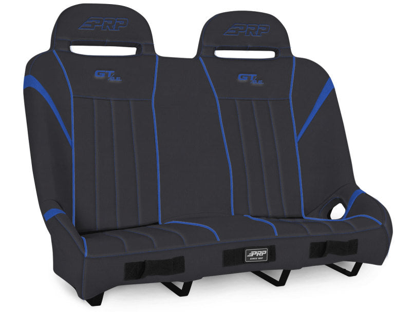 PRP Seats PRP Polaris RZR GT/S.E. Suspension Bench- Black/Blue A60-V A60-V Photo - Primary