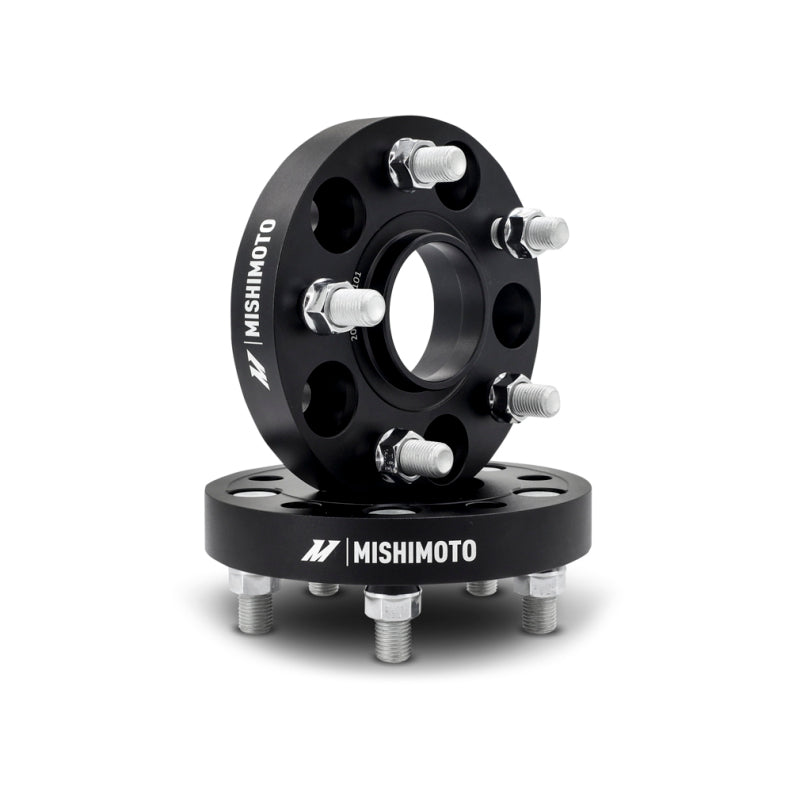 Mishimoto Wheel Spacers - 5x120 - 64.1 CB - M14 x1.5 - 20mm - BK MMWS-013-200BK MMWS-013-200BK Photo - Primary