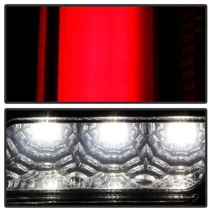 Spyder 10-12 Ford Mustang - Light Bar Seq. Turn Signal LED Tail Lights - Black - ALT-YD-FM10-LED-BK 5085108 5085108 Photo - Unmounted