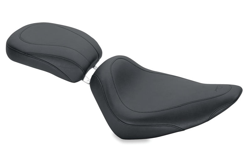 Mustang Motorcycle Mustang 84-06 Harley Standard Rear Tire Wide Tripper Solo Seat - Black 76800 76800 Photo - Primary