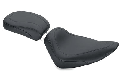 Mustang Motorcycle Mustang 84-06 Harley Standard Rear Tire Wide Tripper Solo Seat - Black 76800 76800 Photo - Primary
