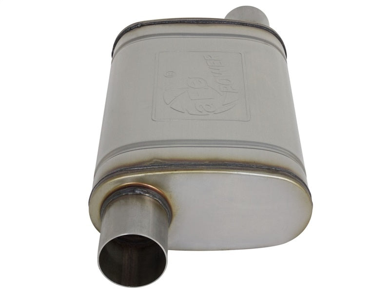 aFe  POWER 49M00028 MACH Force-Xp 2-1/2" 409 Stainless Steel Muffler 49M00028 Photo - Unmounted